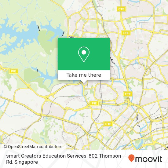 smart Creators Education Services, 802 Thomson Rd map