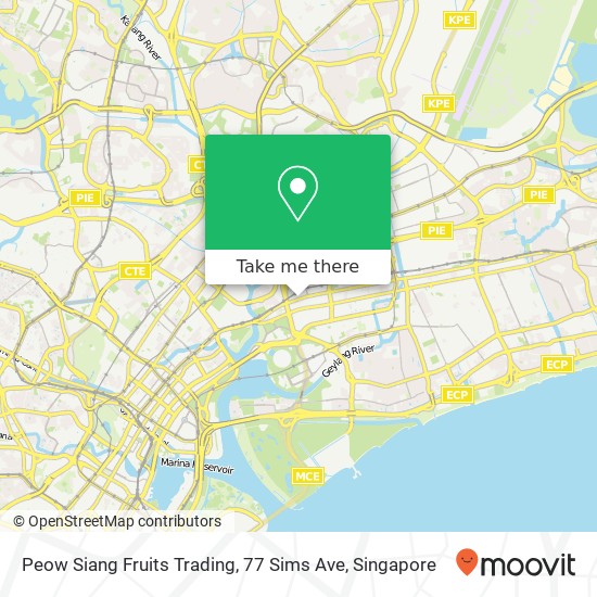 Peow Siang Fruits Trading, 77 Sims Ave map