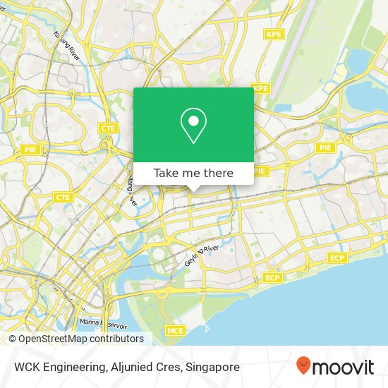 WCK Engineering, Aljunied Cres地图