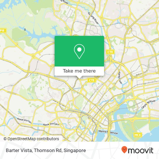Barter Vista, Thomson Rd map