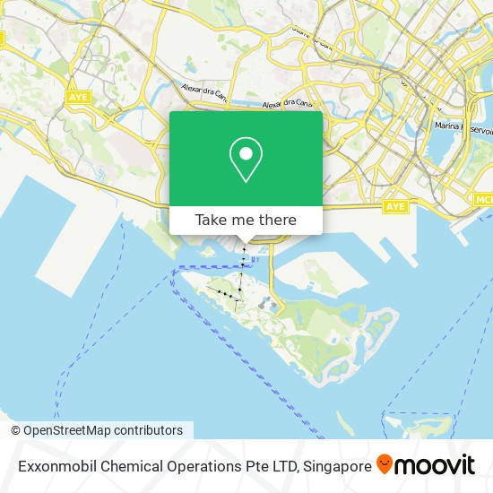 Exxonmobil Chemical Operations Pte LTD map