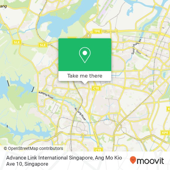 Advance Link International Singapore, Ang Mo Kio Ave 10 map