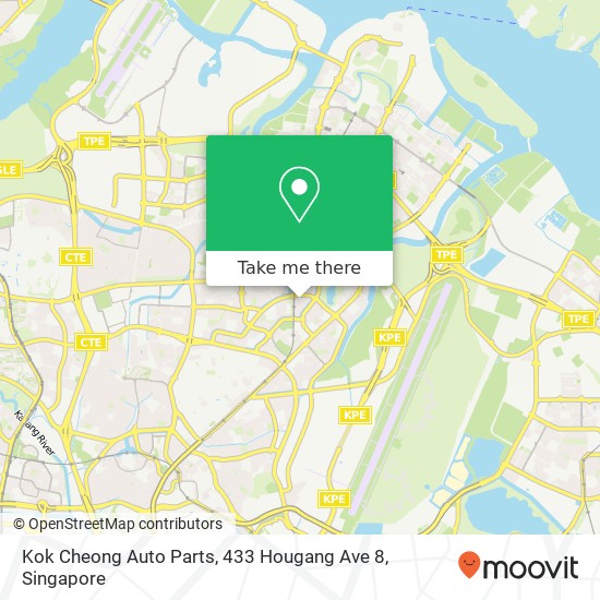 Kok Cheong Auto Parts, 433 Hougang Ave 8 map