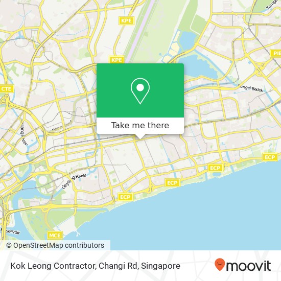 Kok Leong Contractor, Changi Rd地图