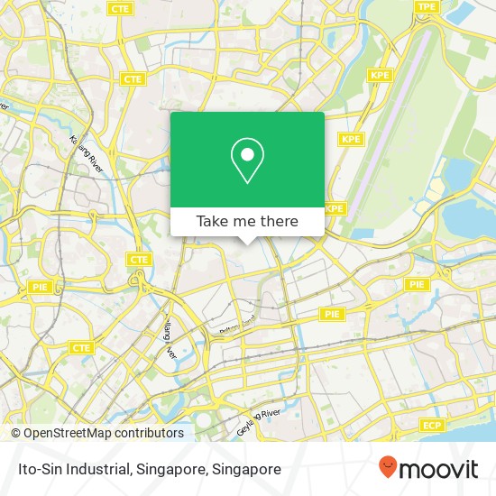 Ito-Sin Industrial, Singapore map