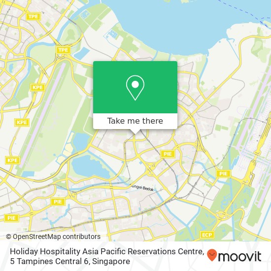 Holiday Hospitality Asia Pacific Reservations Centre, 5 Tampines Central 6 map