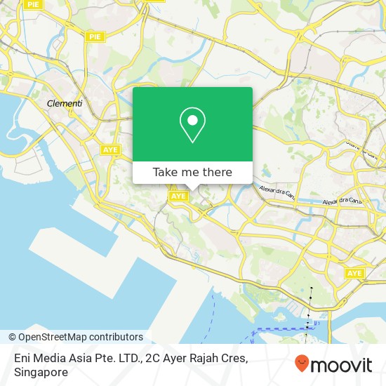 Eni Media Asia Pte. LTD., 2C Ayer Rajah Cres地图