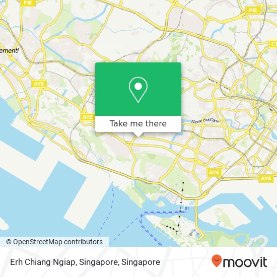 Erh Chiang Ngiap, Singapore地图