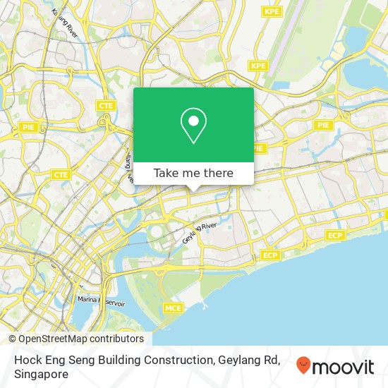 Hock Eng Seng Building Construction, Geylang Rd地图