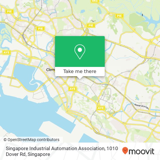 Singapore Industrial Automation Association, 1010 Dover Rd map