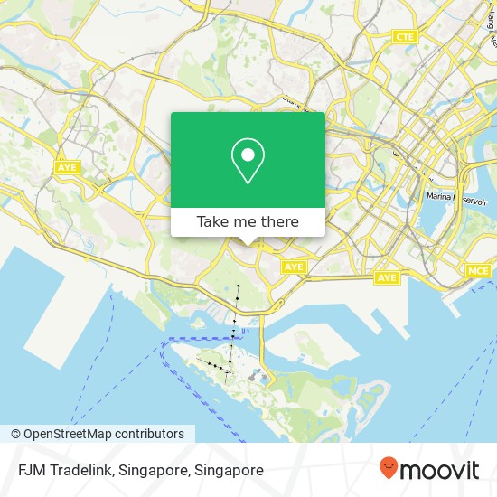 FJM Tradelink, Singapore map