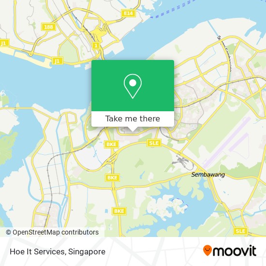 Hoe It Services map