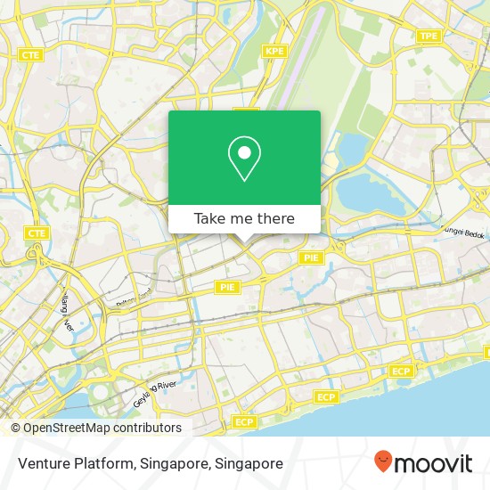 Venture Platform, Singapore map