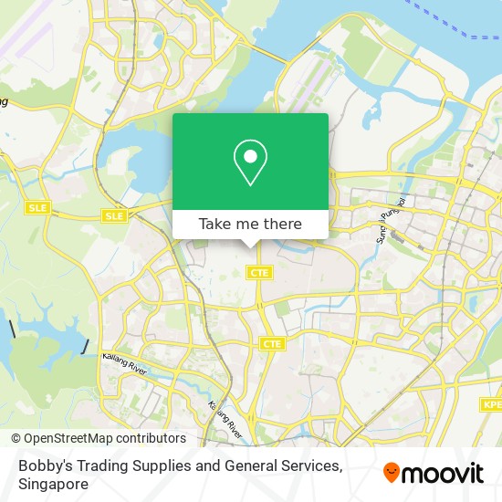 Bobby's Trading Supplies and General Services map