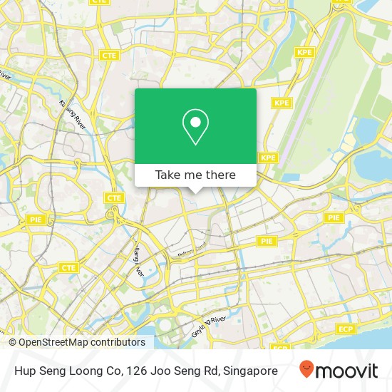 Hup Seng Loong Co, 126 Joo Seng Rd地图