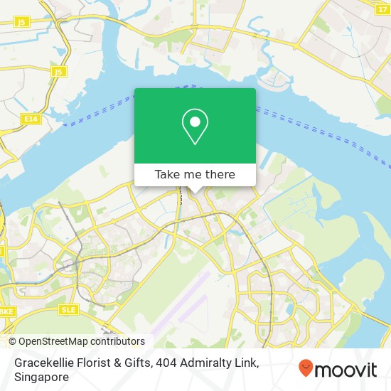 Gracekellie Florist & Gifts, 404 Admiralty Link地图