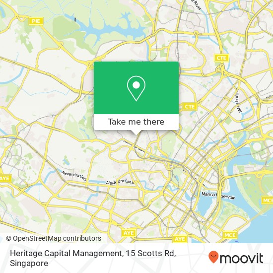 Heritage Capital Management, 15 Scotts Rd map