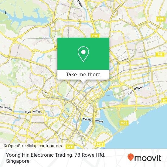 Yoong Hin Electronic Trading, 73 Rowell Rd地图