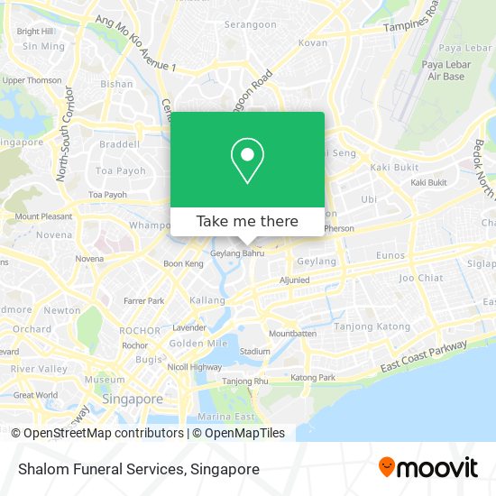 Shalom Funeral Services map