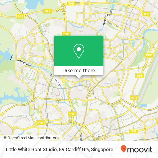 Little White Boat Studio, 89 Cardiff Grv map