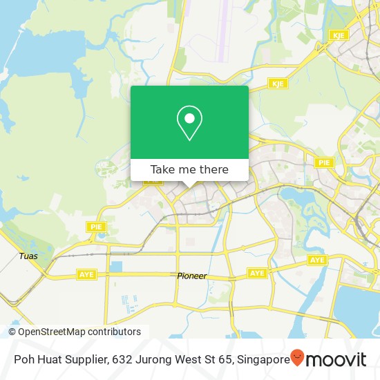 Poh Huat Supplier, 632 Jurong West St 65 map
