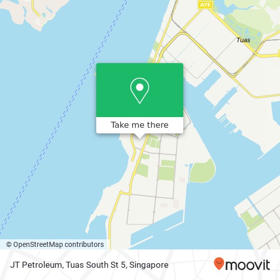 JT Petroleum, Tuas South St 5 map