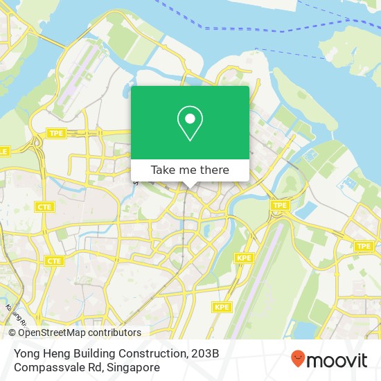 Yong Heng Building Construction, 203B Compassvale Rd map