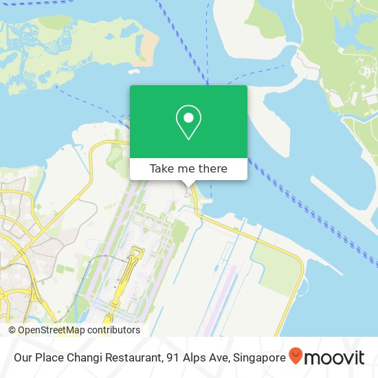 Our Place Changi Restaurant, 91 Alps Ave map