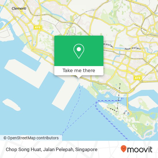 Chop Song Huat, Jalan Pelepah map