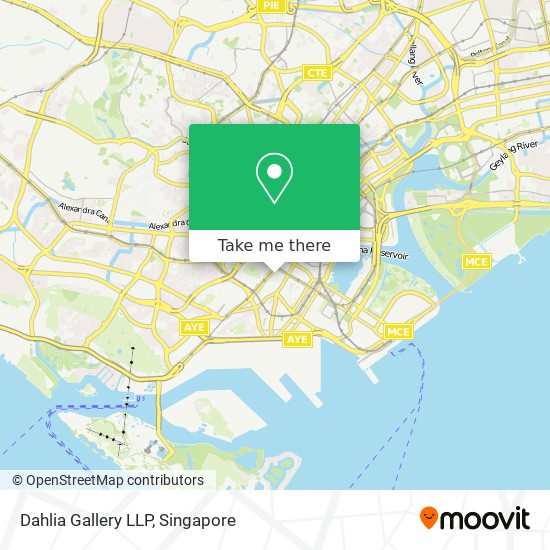 Dahlia Gallery LLP map