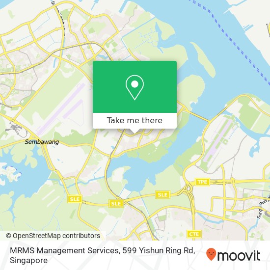 MRMS Management Services, 599 Yishun Ring Rd地图