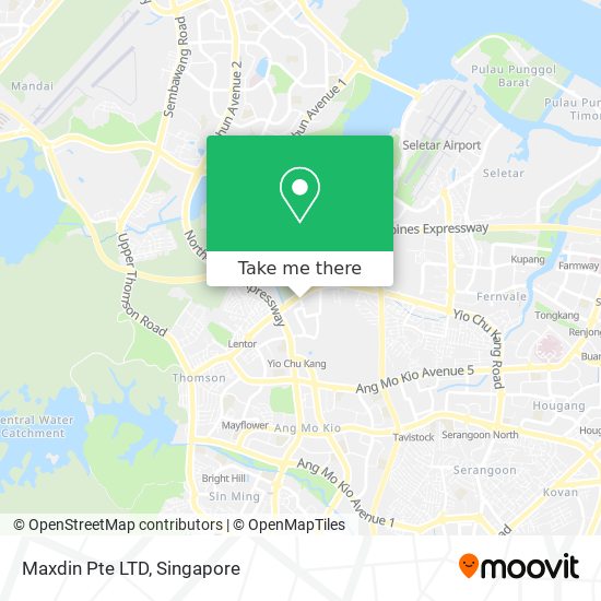 Maxdin Pte LTD map