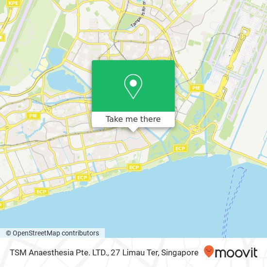 TSM Anaesthesia Pte. LTD., 27 Limau Ter map