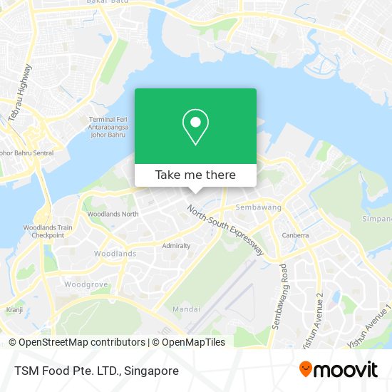 TSM Food Pte. LTD. map
