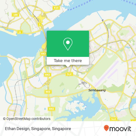 Ethan Design, Singapore地图