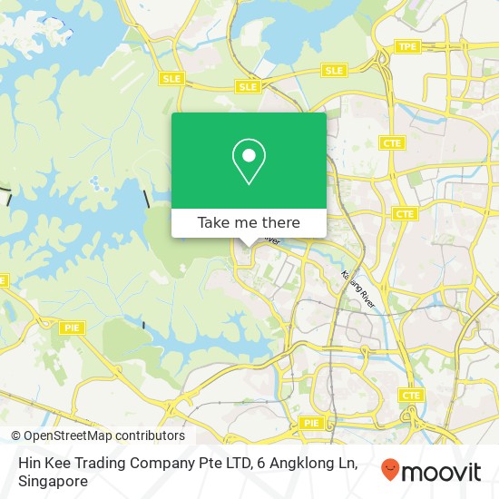 Hin Kee Trading Company Pte LTD, 6 Angklong Ln map