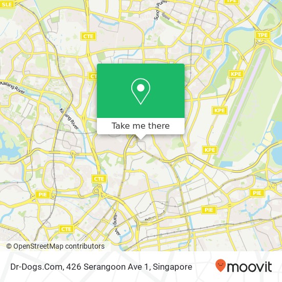 Dr-Dogs.Com, 426 Serangoon Ave 1地图