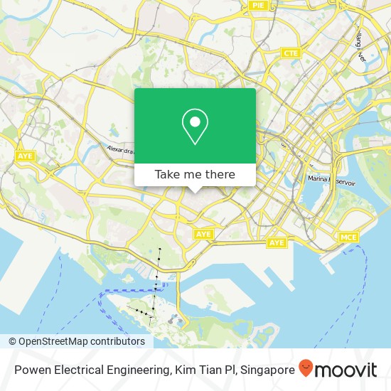 Powen Electrical Engineering, Kim Tian Pl地图