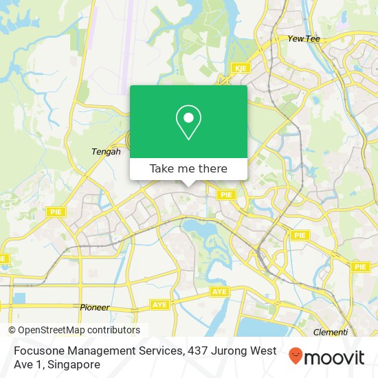 Focusone Management Services, 437 Jurong West Ave 1 map