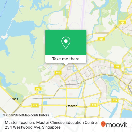 Master Teachers Master Chinese Education Centre, 234 Westwood Ave地图