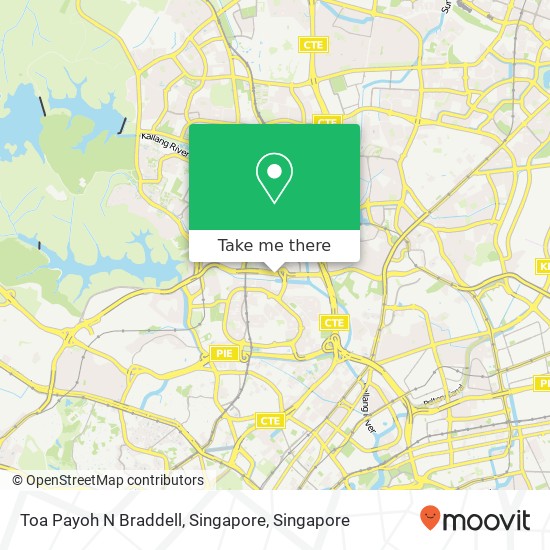 Toa Payoh N Braddell, Singapore地图