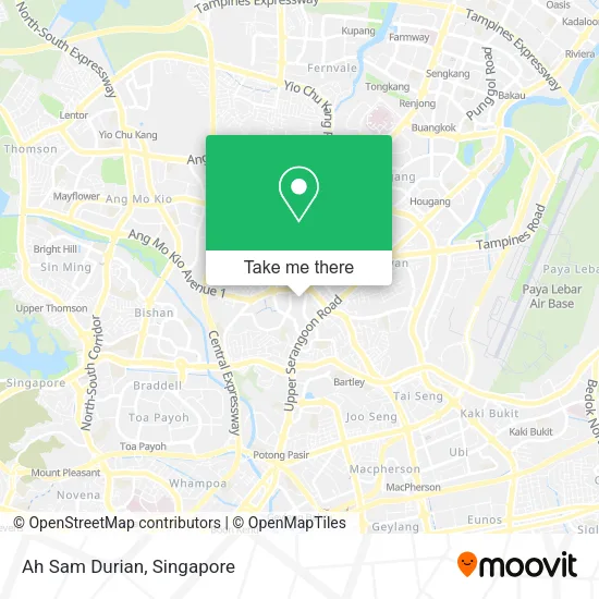 Ah Sam Durian地图