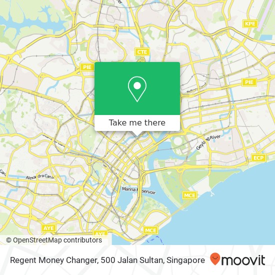 Regent Money Changer, 500 Jalan Sultan地图