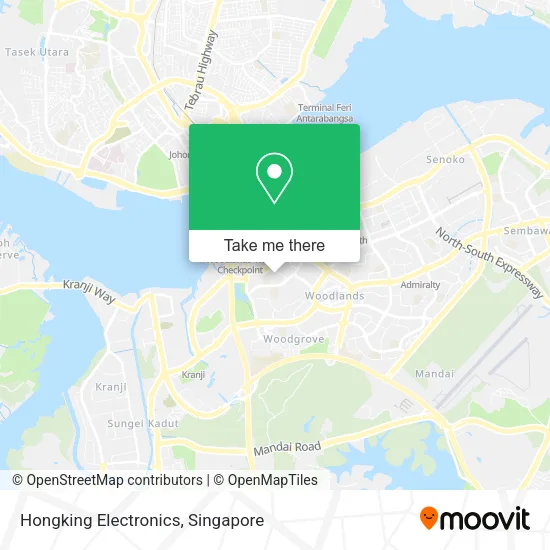 Hongking Electronics map