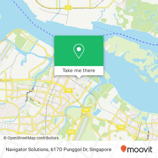 Navigator Solutions, 617D Punggol Dr地图