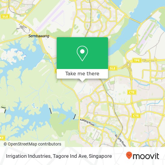 Irrigation Industries, Tagore Ind Ave map