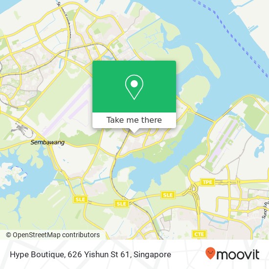 Hype Boutique, 626 Yishun St 61 map