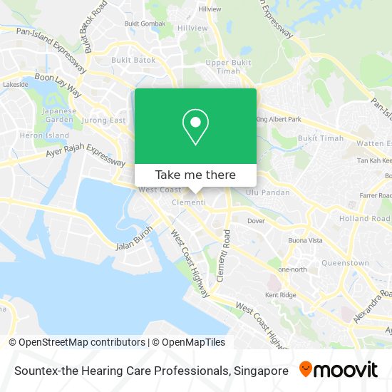 Sountex-the Hearing Care Professionals map