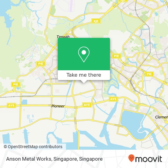 Anson Metal Works, Singapore地图