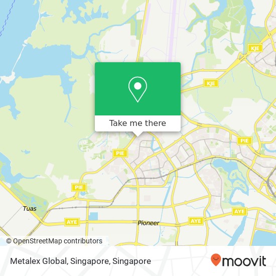 Metalex Global, Singapore map